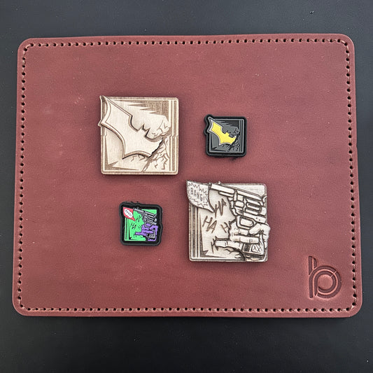 (CRITICALLY LOW STOCK) Wooden Comic Patches