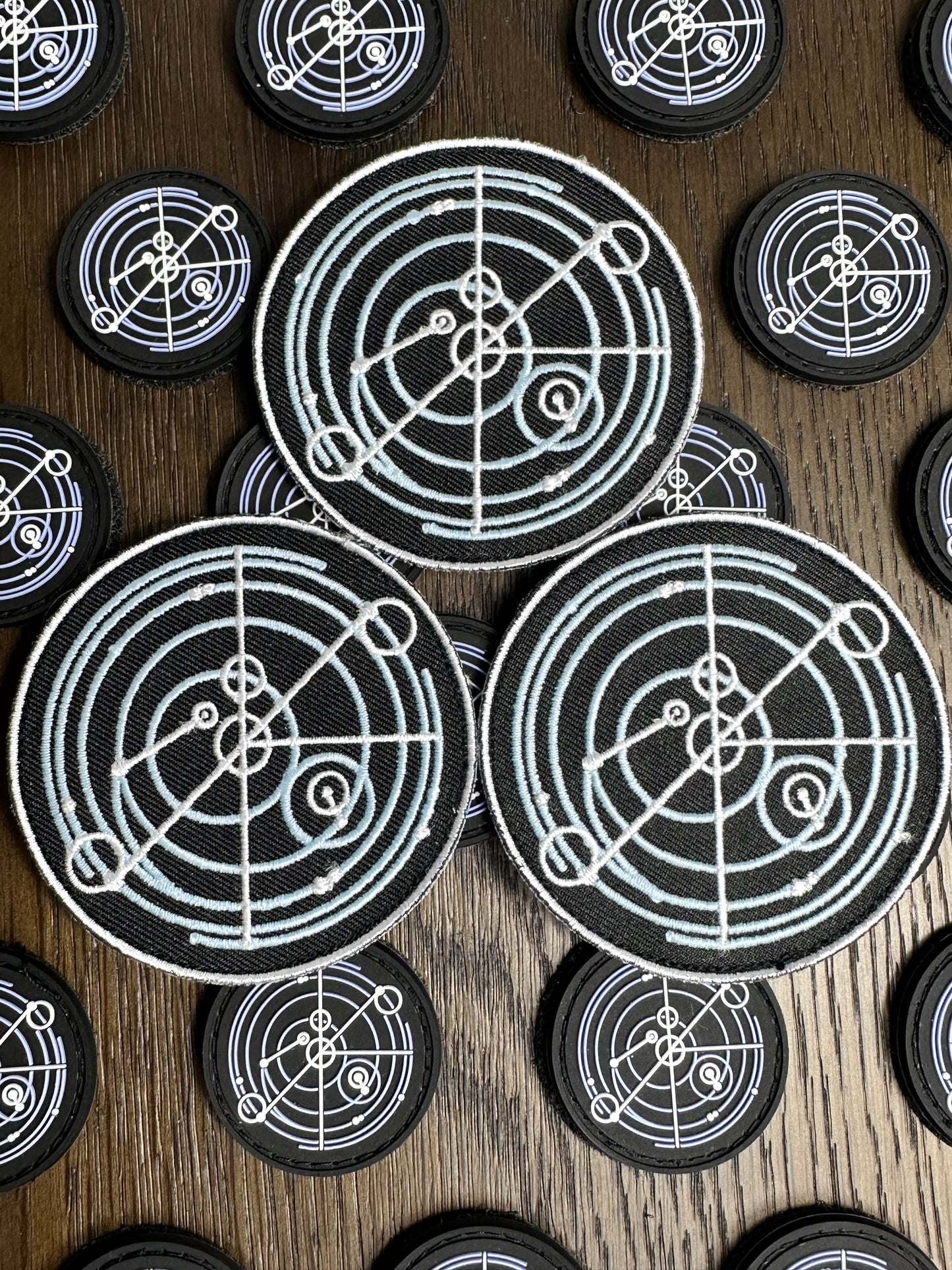 (ONLY 1 LEFT!) THREADED Star Wars Jedi Meditation Circle Patch