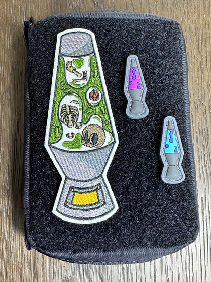 (Only 1!) Lava Lamp Loculus Threaded Patch